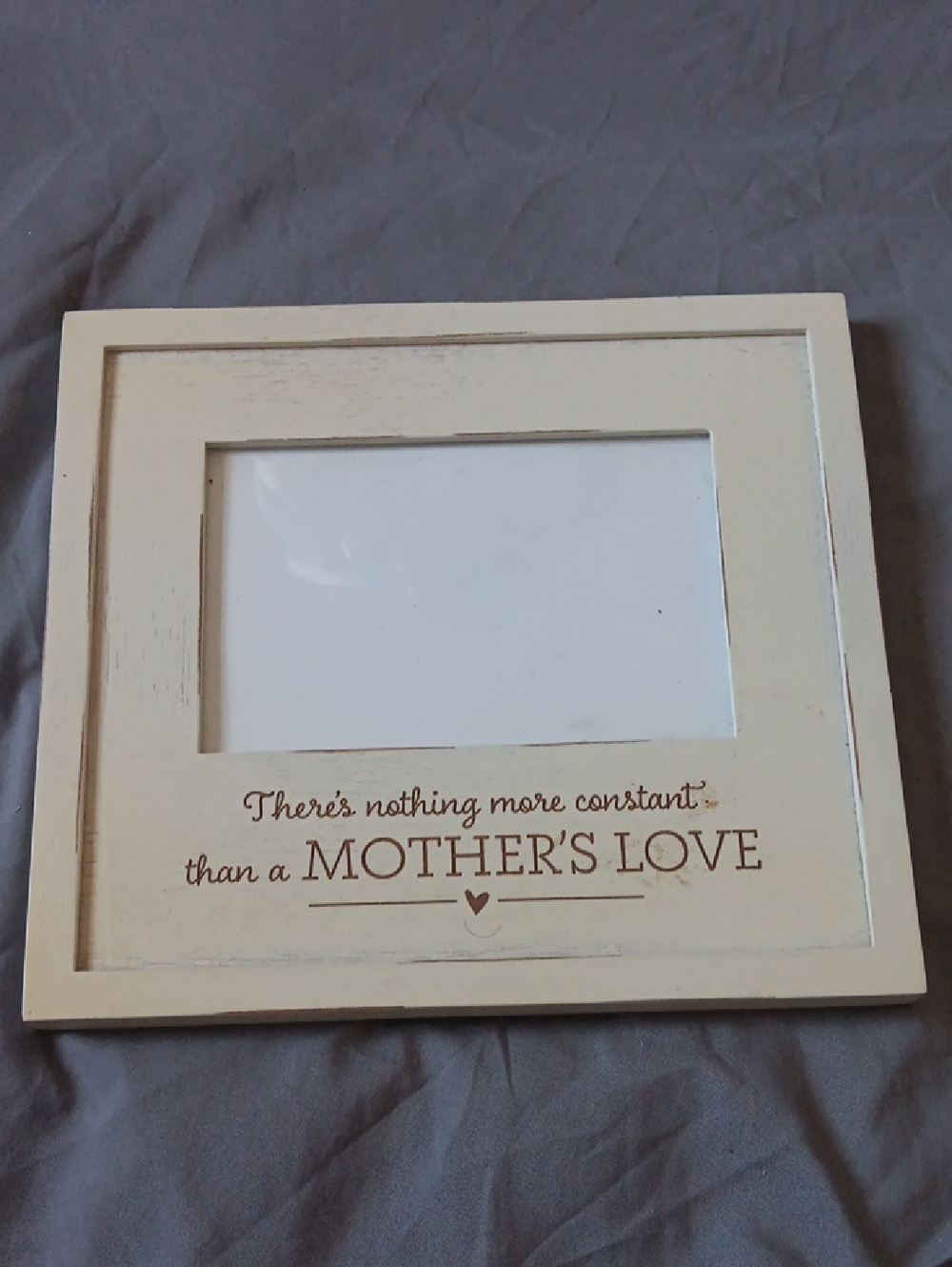 Hallmark Cream Wood Photo Frame with Mother's Love Inscription